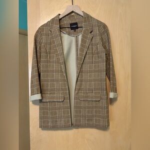 Liverpool Brown Plaid Blazer 🤎 size XS